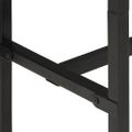 vidaXL Barový stôl 150x55x107 cm masívne surové mangovníkové drevo