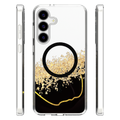 Epoxidové magnetické puzdro pre Samsung Galaxy S25 FE čierne