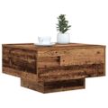 vidaXL Staré drevo 55 x 55 x 31 cm Kompozitné drevo
