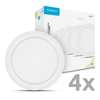 Modee LED Okrúhly LED panel - montovateľný 24W 2640lm neutrálna biela P4 (ML-LPR4000K24WPN)
