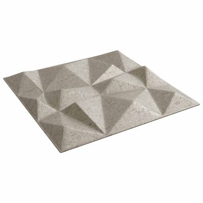 vidaXL Nástenné panely 12 pcs Diamond Beton 50 x 50 cm XPS Pena