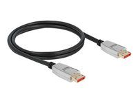 Kabel DisplayPort - DisplayPort (M) do DisplayPort (M) - DisplayPort 1.4 - 1 m - podpora 8K UHD (7680 x 4320) - černá