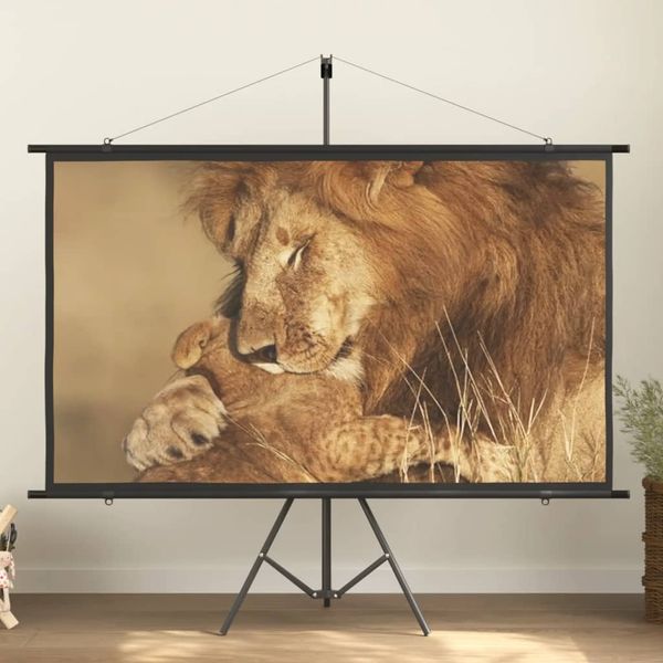 vidaXL Projekčné plátno so statívom 84" 16:9