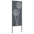 vidaXL Záhradná clona na súkromie Rezací Antracit 50 x 140 cm