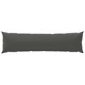 vidaXL Poťah na podložku 2 pcs HEERLEN Antracitová 40 x 145 cm