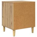 vidaXL Mačka Dom Dub artisan 42,5 x 40 x 53 cm Kompozitné drevo