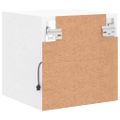 vidaXL TV skrinka s LED svetlami biela 30x28,5x30 cm