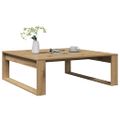 vidaXL Konferenčný stolík dub artisan 100x100x35 cm kompozitné drevo