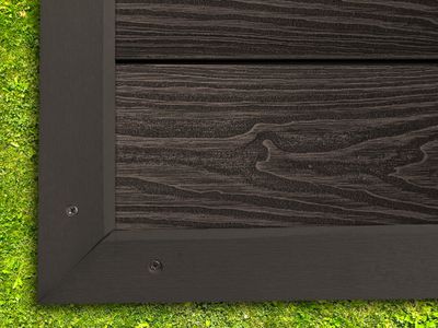 Zakončovacia lišta G21 Dark Wood 4,5 x 4,5 x 300 cm