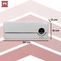 Teplovzdušný ventilátor keramický Kaminer Airo 26389, nástenný, WiFi, 1000/2000 W biely Teplovzdušný ventilátor keramický Kaminer Airo 26389, nástěnný, WiFi, 1000/2000 W bílý