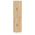 vidaXL Vysoká skrinka dub sonoma 34,5x34x180 cm spracované drevo