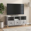 vidaXL TV skrinka Sivá Sonoma 102 x 34,5 x 50 cm Konštruované drevo