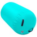 vidaXL Nafukovací gymnastický valec s pumpou 100x60 cm PVC zelený