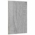 vidaXL Dekoračné panely 12 ks Sivý Sonoma 40 x 60 x 0,27 cm