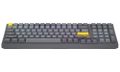 Endorfy mechanická klávesnica Celeris 1800 CZ / BT / USB / bezdrôtová / kompatibilná s MacOS / sidetune / CZ/SK layout Klávesnica, herná, bezdrôtová, mechanická, Endorfy Yellow by Gateron, CZ layout, ARGB, sivá