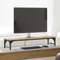 vidaXL Stojan na monitor Dub artisan 85 x 23 x 15,5 cm