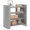 vidaXL Komoda sivá sonoma 73,5x35x75 cm kompozitné drevo