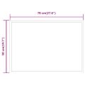 vidaXL LED kúpeľňové zrkadlo 50x70 cm