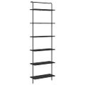 vidaXL Regál na knihy 6 úrovní 60 x 24 x 203 cm Kompozitné drevo