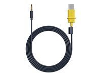 Logitech - Adaptér USB-A/jack slúchadiel - audio jack 3,5 mm s pinmi (male) do USB s pinmi (male) - 1,3 m