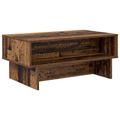 vidaXL Konferenčný stolík Staré drevo 80 x 46 x 35 cm Kompozitné drevo