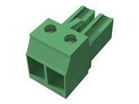 Konektor terminálneho bloku - svorkovnica s 2 pinmi s pinmi (male) - rozteč 7,62 mm (balenie 5)