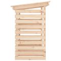 vidaXL Stojan na palivové drevo 108x73x108 cm masívna borovica