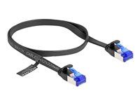 RJ45 plochý patch kábel zástrčka-zástrčka Cat.6
