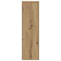 vidaXL Stojany na rastliny 2 ks dub artisan 25x25x80 cm kompoz. drevo