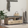 vidaXL Predsieňová lavica Sonoma dub 100 x 38 x 46 cm