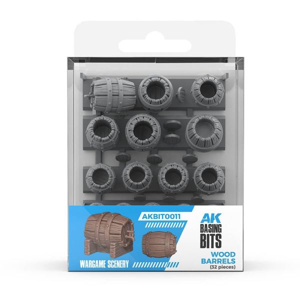 Dekorácia AK Interactive - Wood Barrels (32 ks)