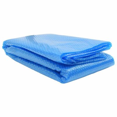 Obdĺžniková modrá bazénová plachta z polyetylénu 450 x 220 cm