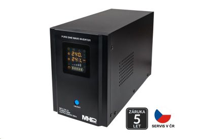 Záložný zdroj MHPower MPU-700-12 UPS 700 W 12 V čistý sinus