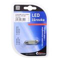 Žiarovka 27 SMD LED 12V suf. SV8.5 38mm biela