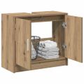 vidaXL Kúpeľňová skriňa Remeselný dub 63 x 29 x 55 cm Kompozitné drevo