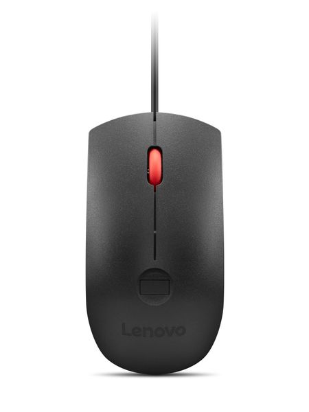 Lenovo Fingerprint Biometric USB Mouse Gen 3/Kancelárska/Optická/2 000 DPI/Drôtové USB-A/Čierna