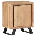 vidaXL Nočný stolík 40x30x50 cm akáciový masív so živými hranami