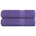 vidaXL Utierky na ruky FROGN 2 ks fialové 50x100 cm 360 g/m²