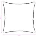 vidaXL Sada prikrývok 3 ks Biela Bambus