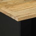 vidaXL Komoda 80x33,5x75 cm, surový mangový masív