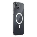 Puzdro na telefón Baseus Magnetic Crystal Clear pre iPhone 13 (priehľadné) s ochranným krytom displeja z celoplošného tvrdeného skla a čistiacou súpravou