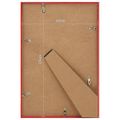 vidaXL Fotorámiky na stôl, koláž 10 ks, červené 10x15 cm, MDF