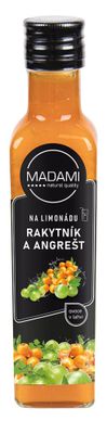 Rakytník & Egreš 250 ml: ovocie na limonádu