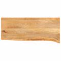 vidaXL Stolová doska živá hrana 80x20x2,5 cm masívne mango