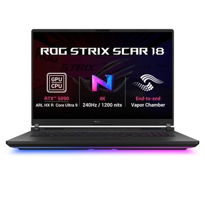 ASUS ROG Strix SCAR 18/G835LXG-TQ468WZ/U9-290HXPLUS/18''/4K/64GB/1TB/RTX 5090/W11H/Black/2R