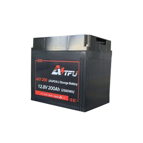 Batéria LiFePO4 12,8V 200Ah SOLARFAM AST-200 s ohrevom, Bluetooth