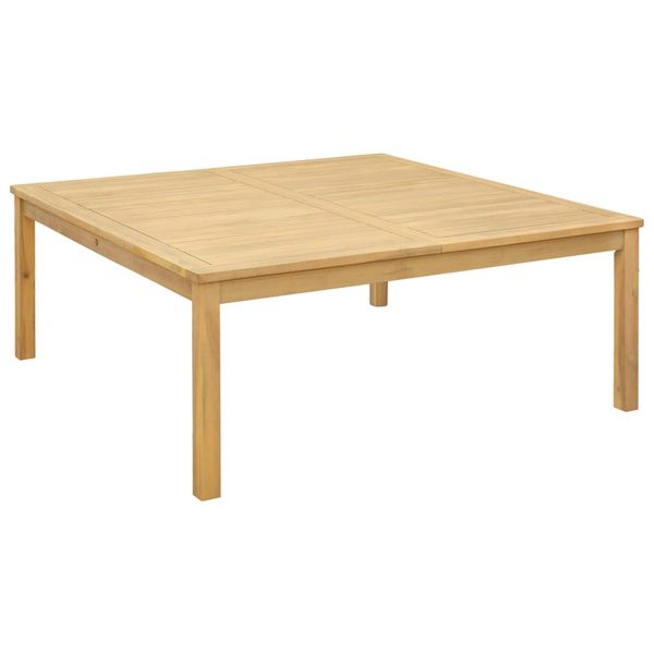 vidaXL Konferenčný stolík Svetlý akáciový 110 x 110 x 45 cm