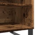 vidaXL Skrinka na platne, staré drevo 84,5x38x48 cm, kompozitné drevo