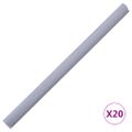 vidaXL Záhradná tieniaca fólia, PVC 35x0,19 m, matná svetlosivá