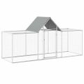 vidaXL Kurín 3x1x1,5 m, pozinkovaná oceľ